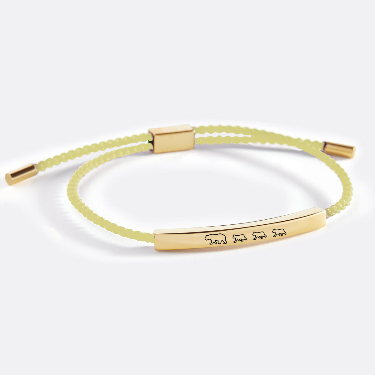 Mama Bear & Her Baby Bears Inspire Bracelet