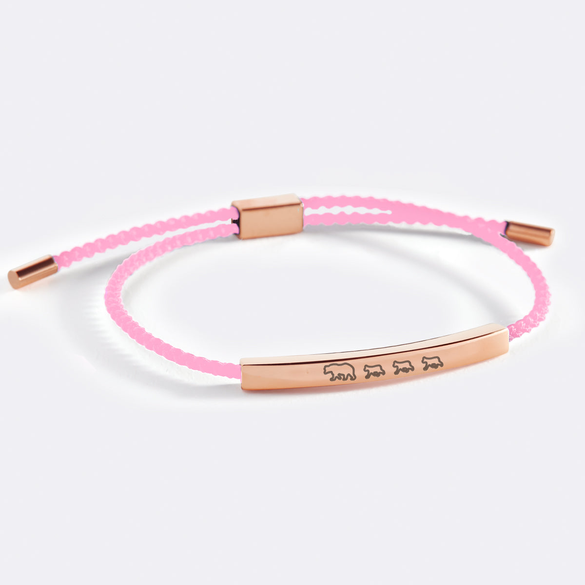 Mama Bear & Her Baby Bears Inspire Bracelet