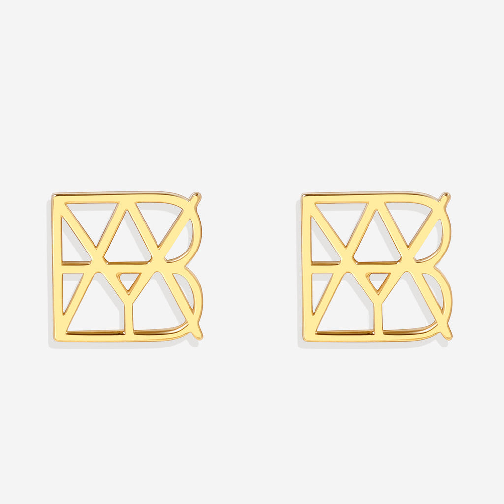 Monogram Name Earrings