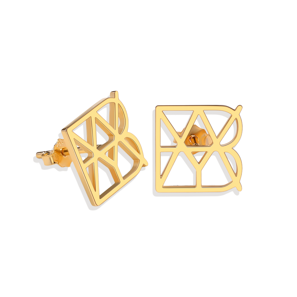 Monogram Name Earrings