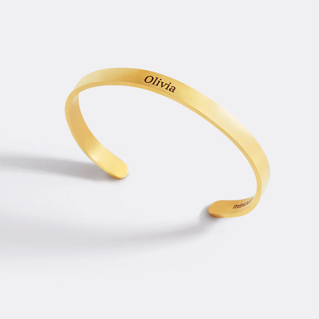 Not Sisters By Blood But Sisters By Heart Cuff Bracelet
