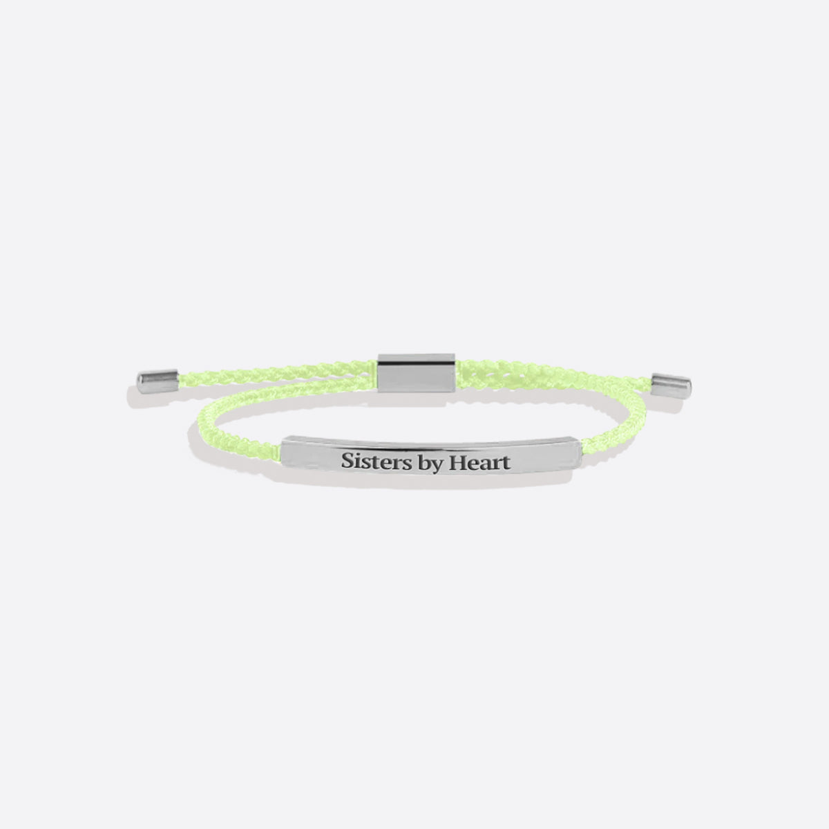 Not Sisters By Blood But Sisters By Heart Inspire Bracelet