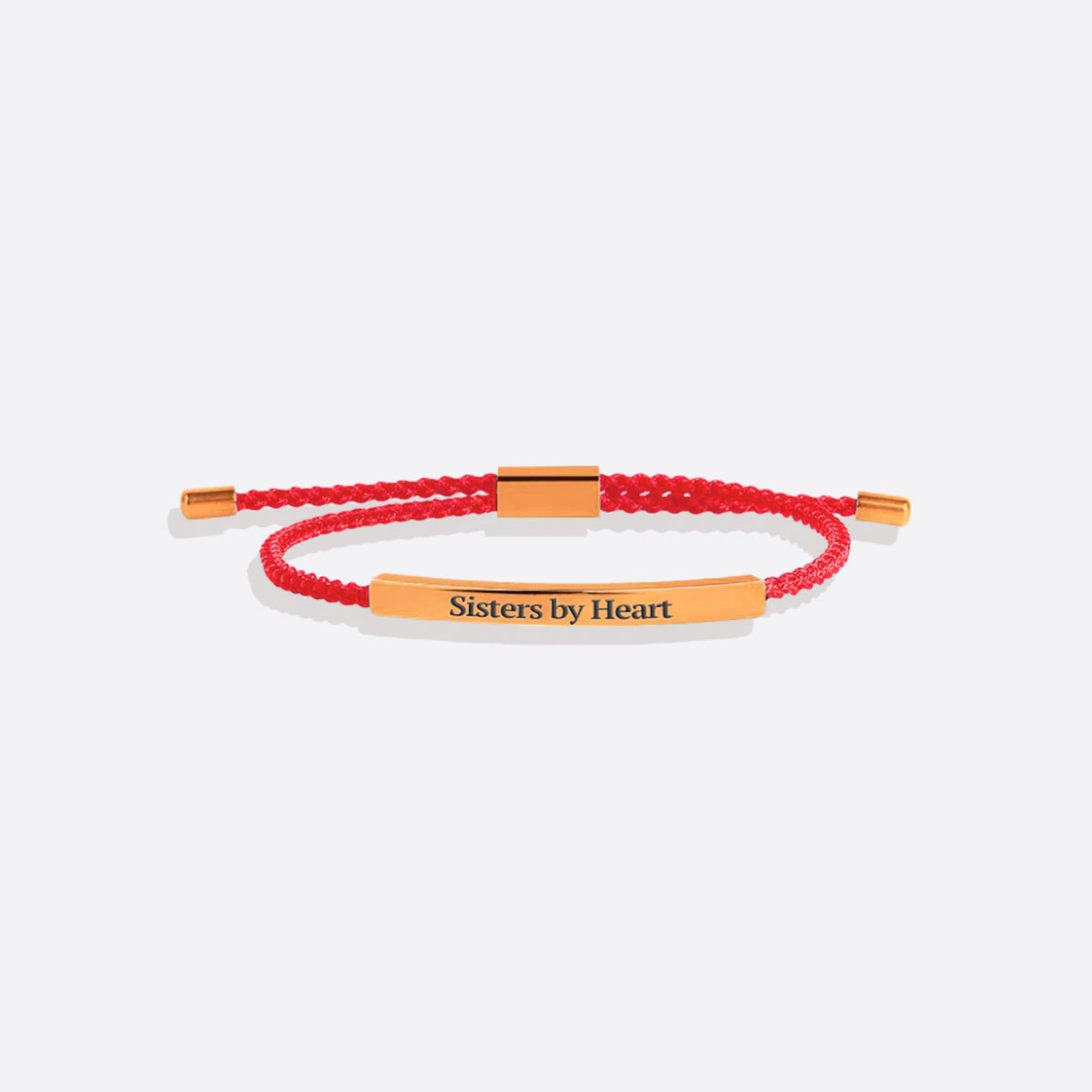 Not Sisters By Blood But Sisters By Heart Inspire Bracelet
