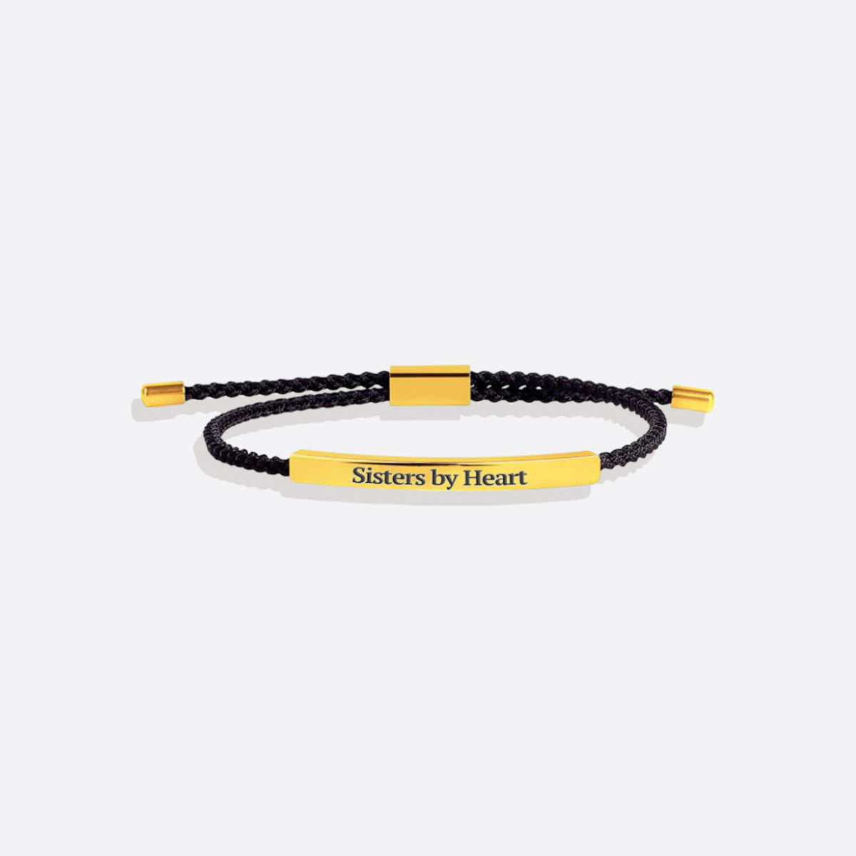 Not Sisters By Blood But Sisters By Heart Inspire Bracelet