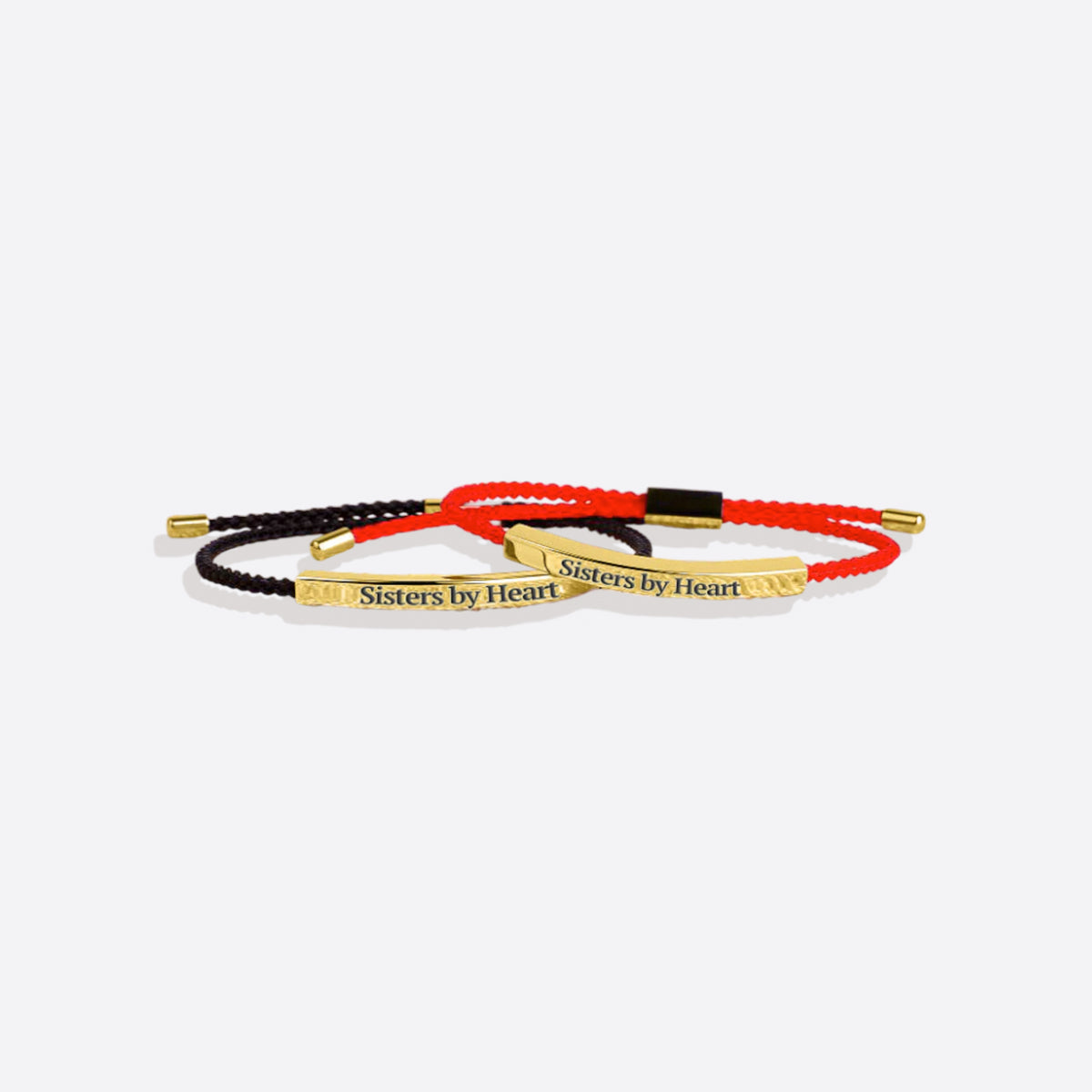 Not Sisters By Blood But Sisters By Heart Inspire Bracelet