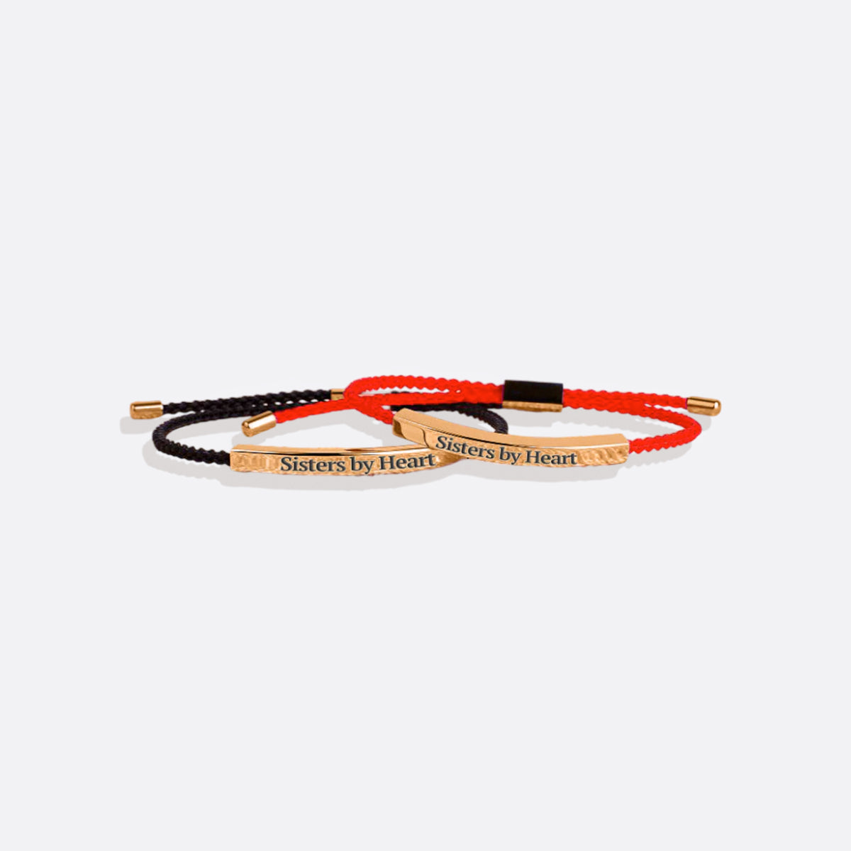 Not Sisters By Blood But Sisters By Heart Inspire Bracelet