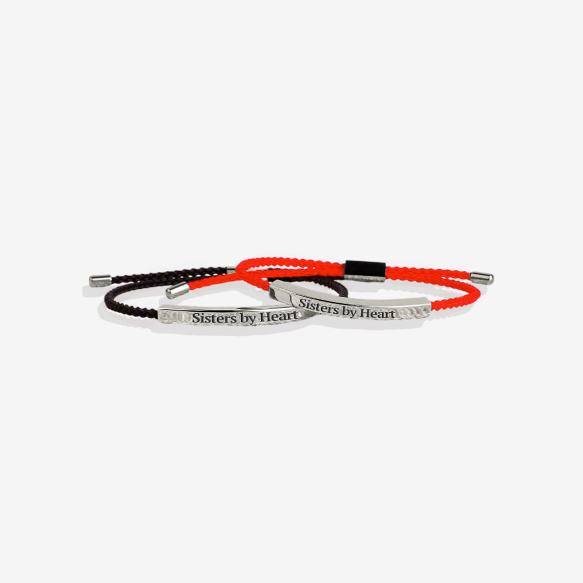 Not Sisters By Blood But Sisters By Heart Inspire Bracelet