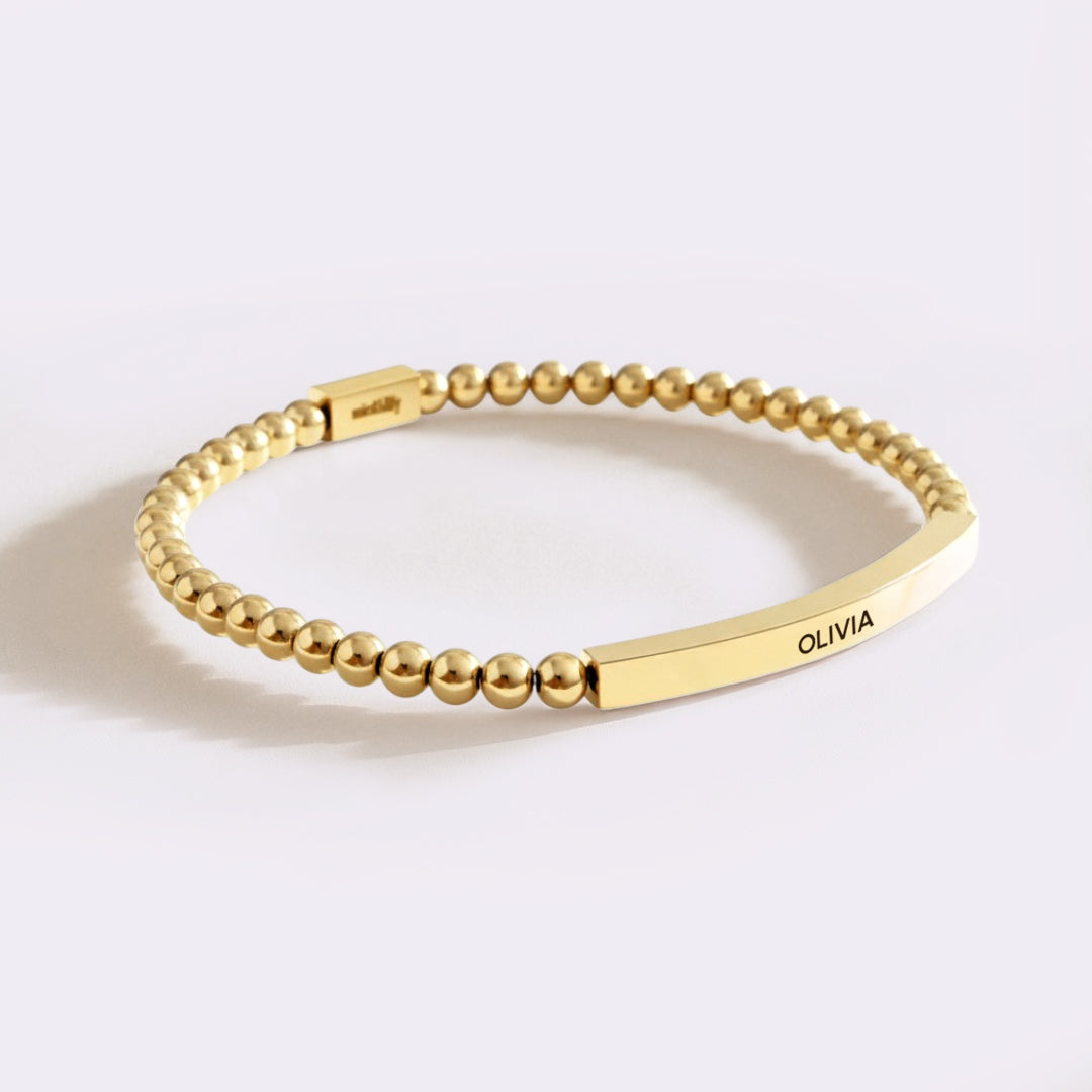 Personalized Beaded Inspire Bracelet