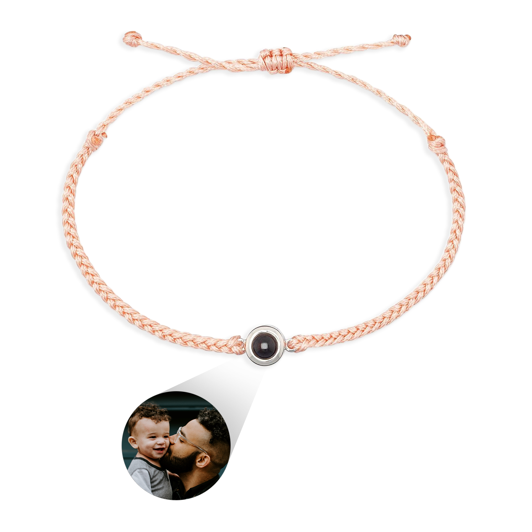 Personalized Adjustable Photo Bracelet