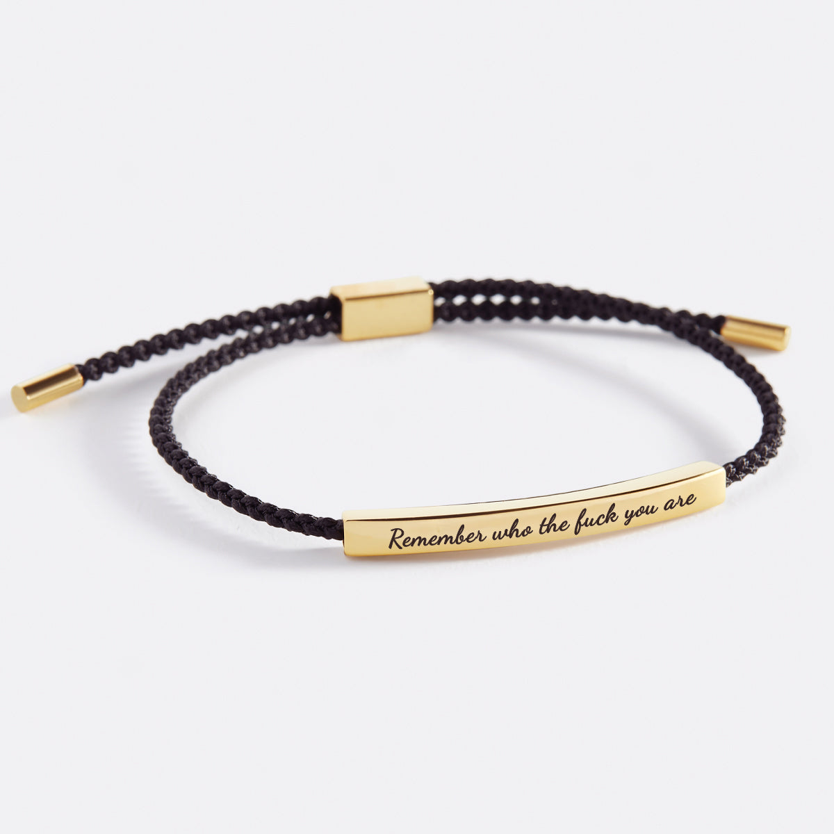 Remember Who the F♥ck You Are Inspire Bracelet