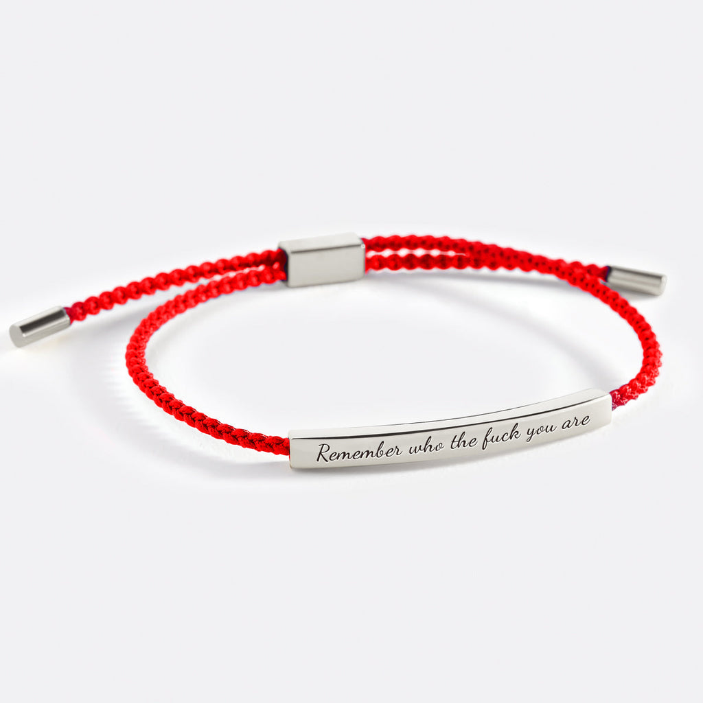 Remember Who the F♥ck You Are Inspire Bracelet