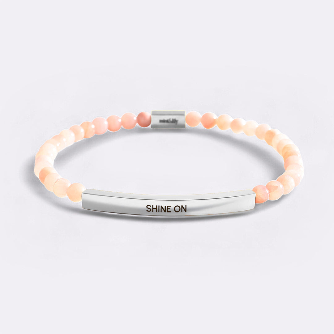 Shine On Beaded Inspire Bracelet