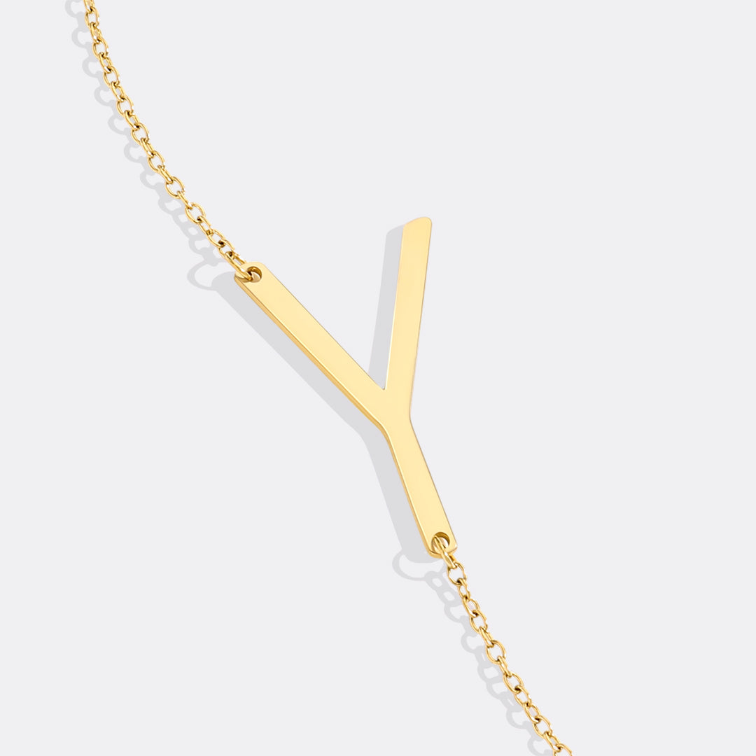 Statement Initial Necklace
