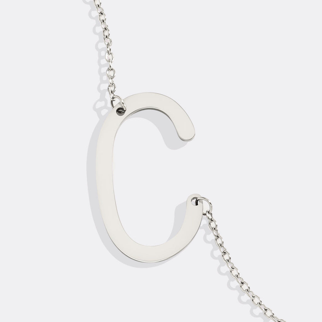 Statement Initial Necklace