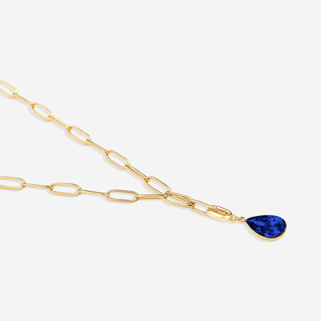 Teardrop Birthstone Charm