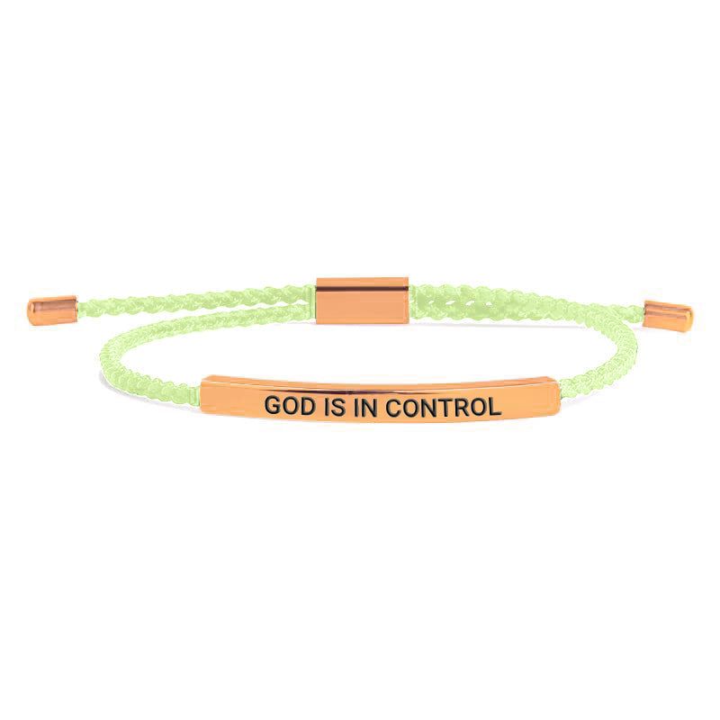 God Is In Control Inspire Bracelet