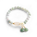 White Jade Luck Bracelet