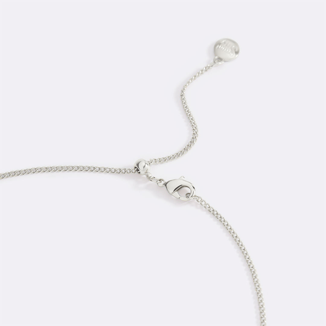 Italian Milano Sterling Silver Adjustable Chain Necklace