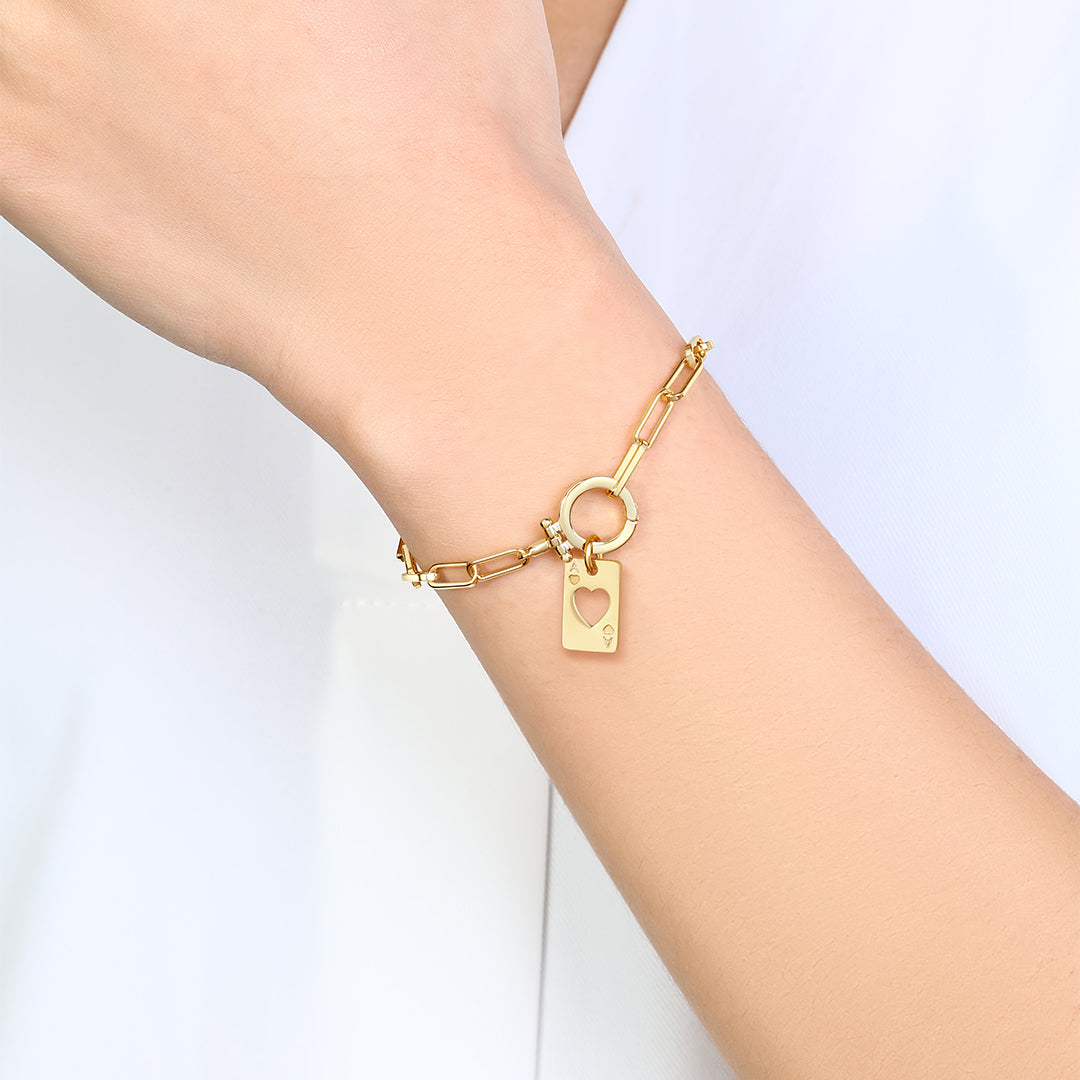 Ace of Hearts Charm