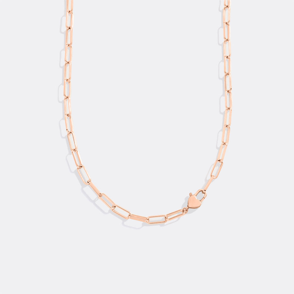 Heart Padlock Necklace