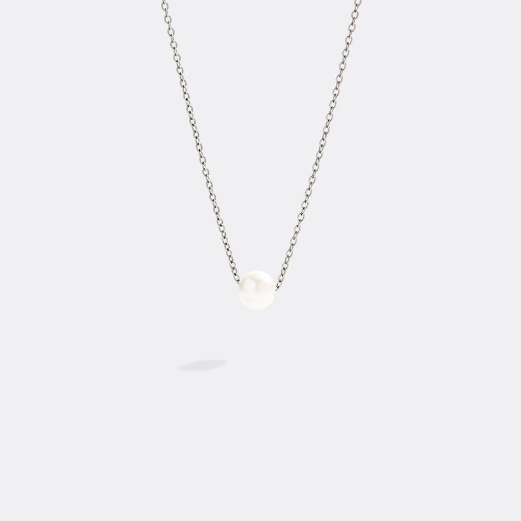 Floating Pearl Necklace