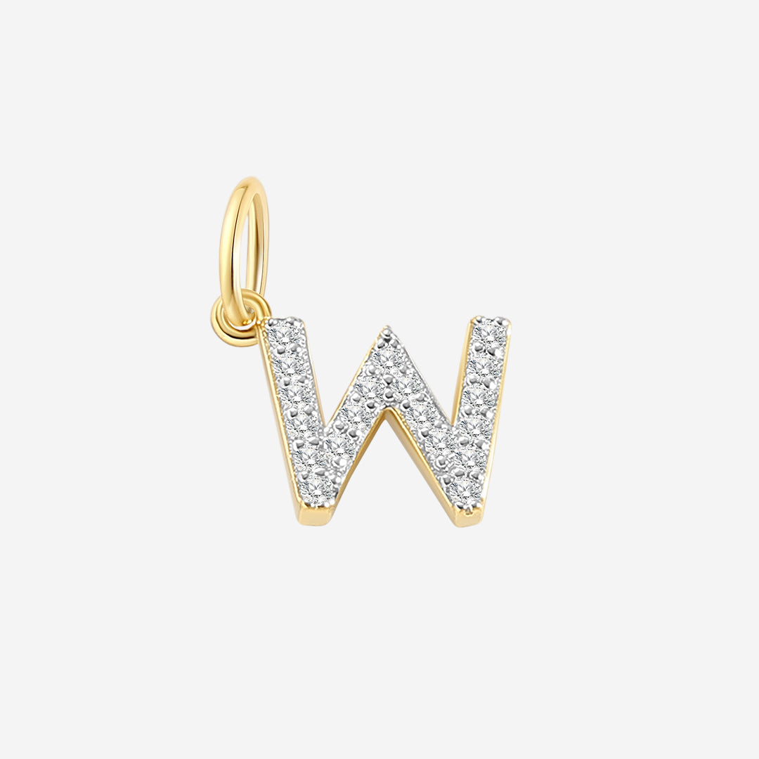 Diamond Initial Charm