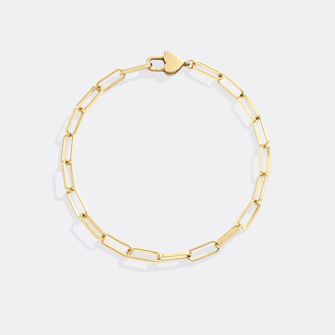 Heart Padlock Bracelet
