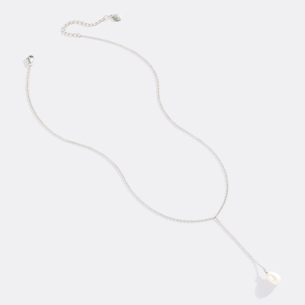 Pearl Lariat Necklace