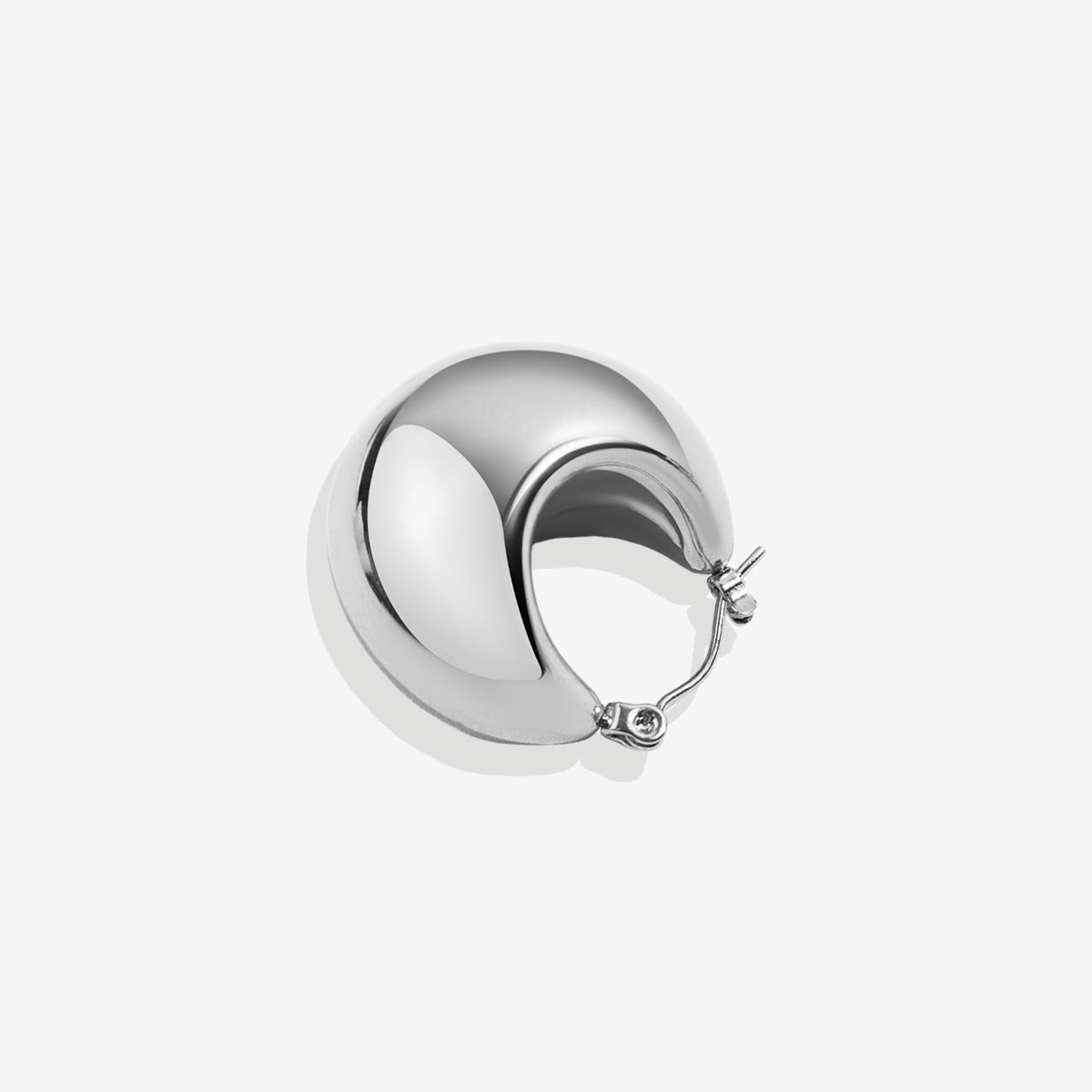 Sculpted Hoop Earrings
