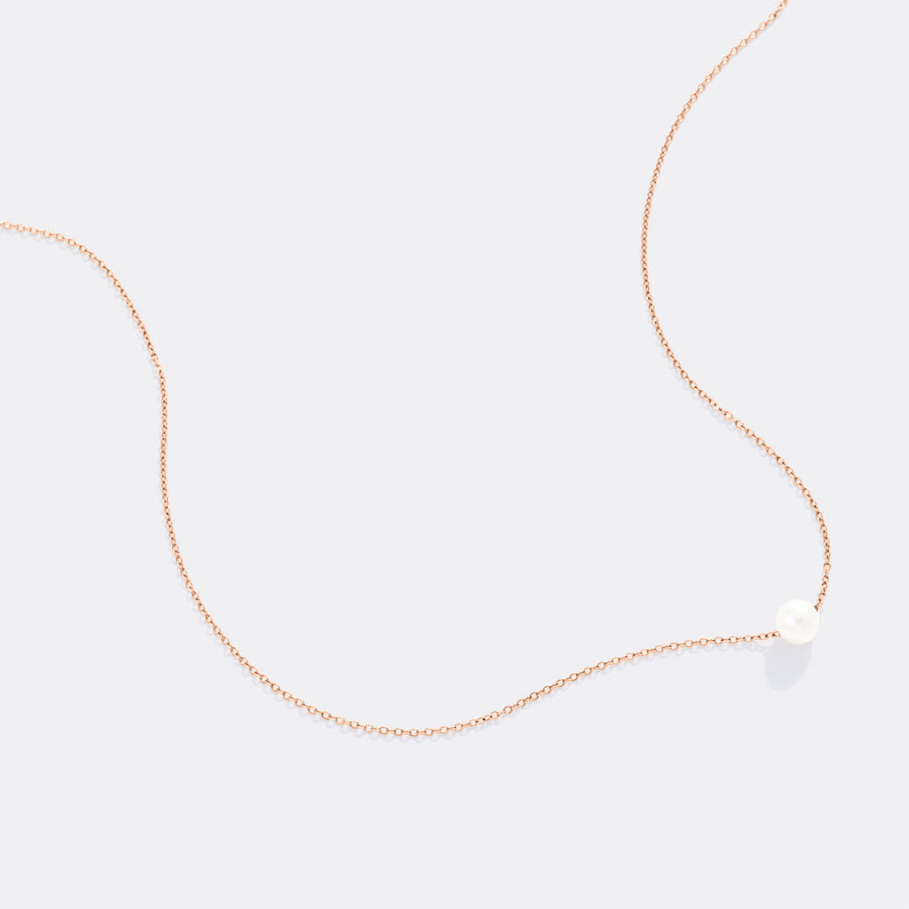 Floating Pearl Necklace