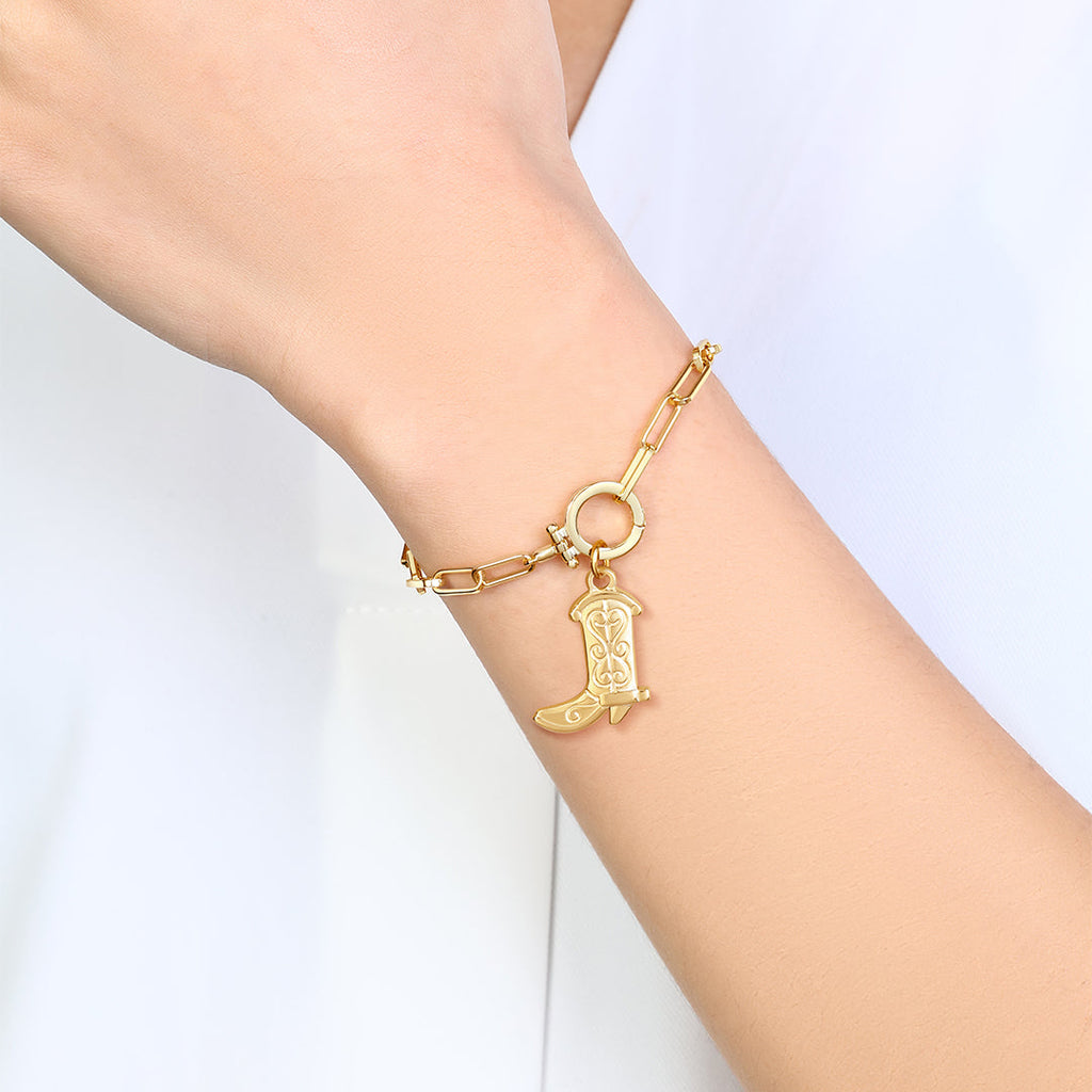 Cowgirl Boot Charm