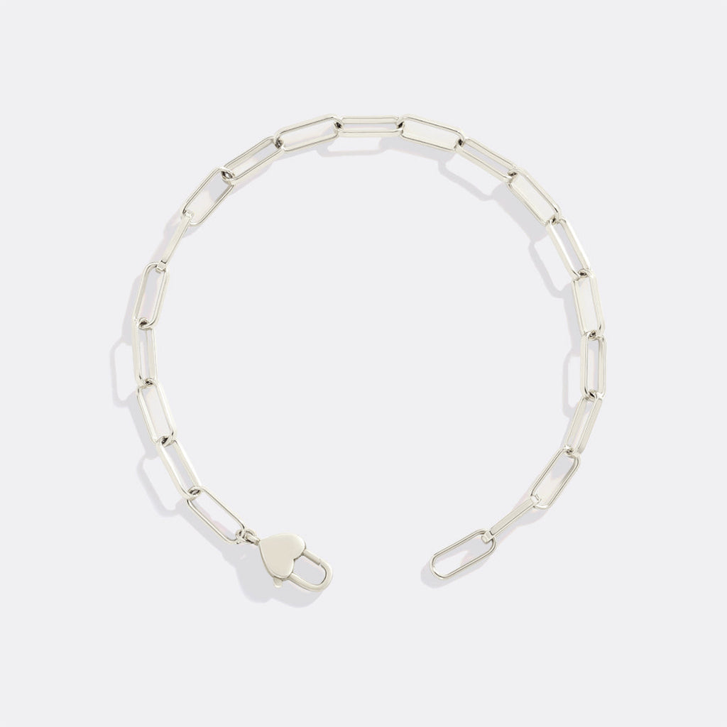 Heart Padlock Bracelet