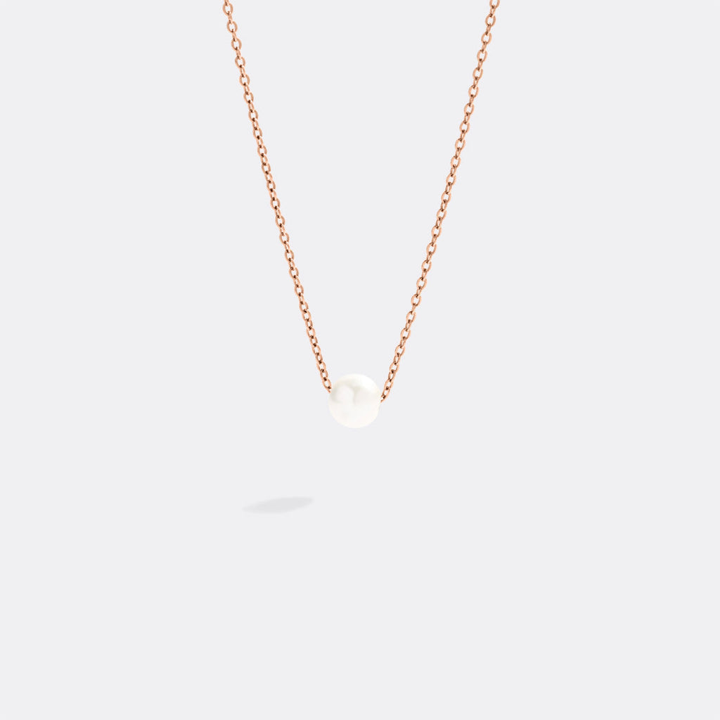Floating Pearl Necklace