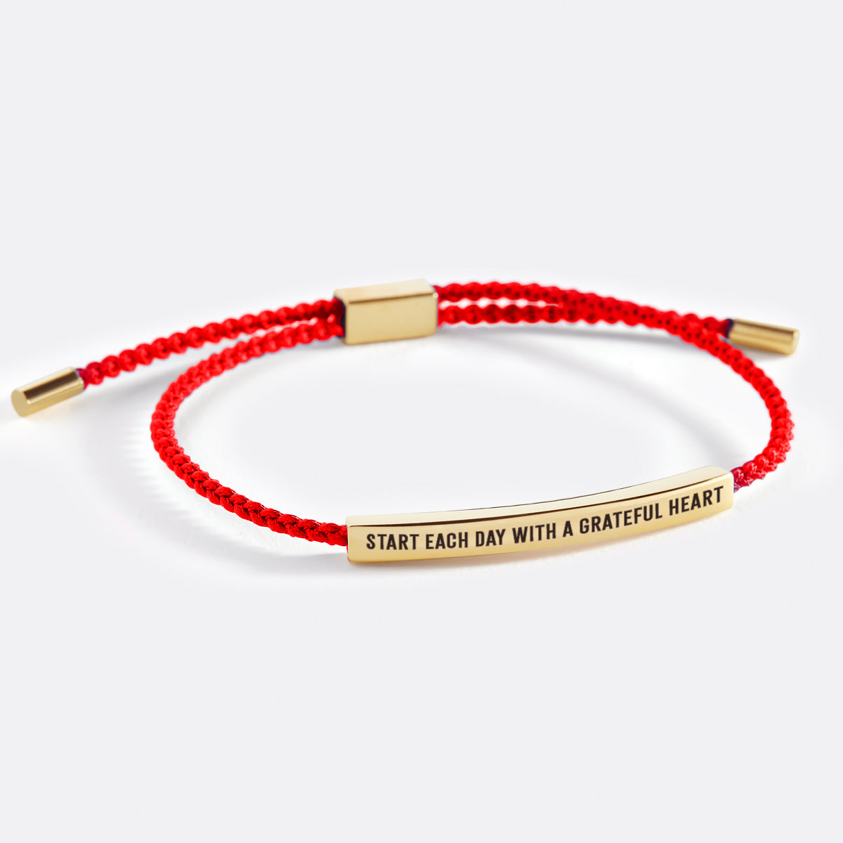 Start Each Day With A Greatful Heart Inspire Bracelet