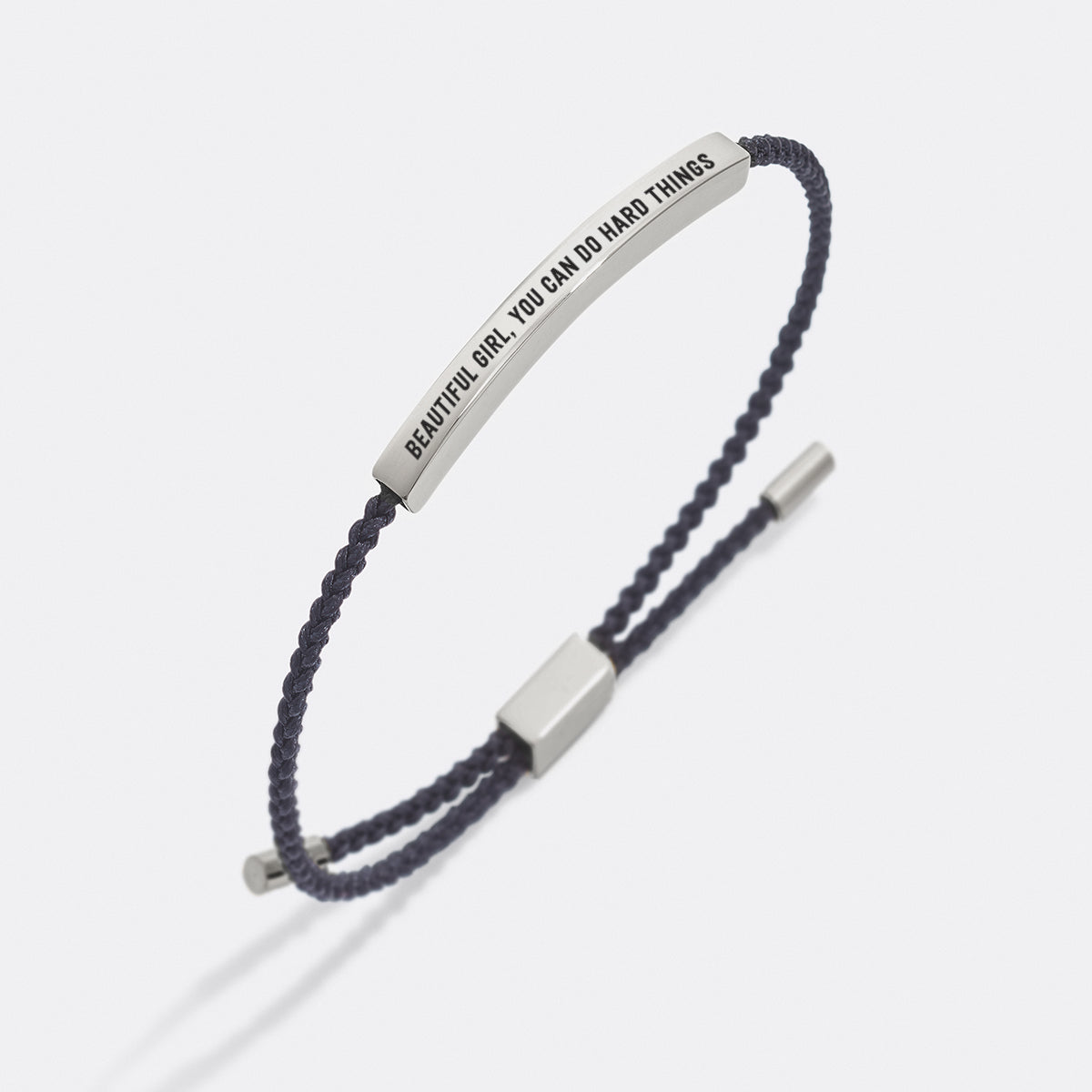 Beautiful Girl, You Can Do Hard Things Inspire Bracelet