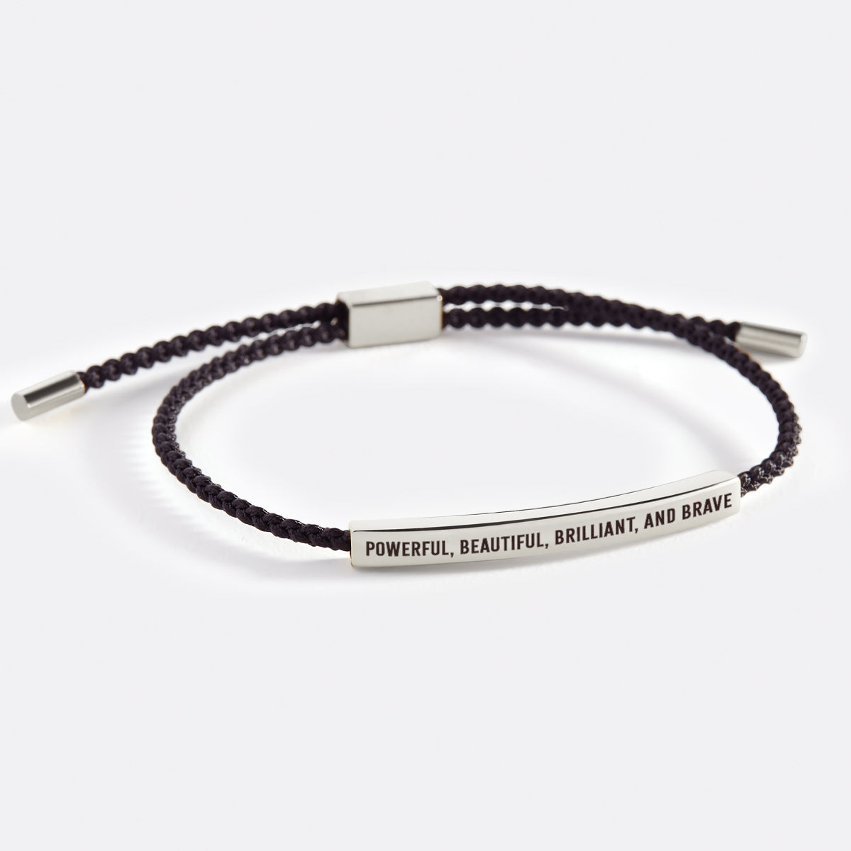 Powerful, Beautiful, Brilliant, and Brave Inspire Bracelet