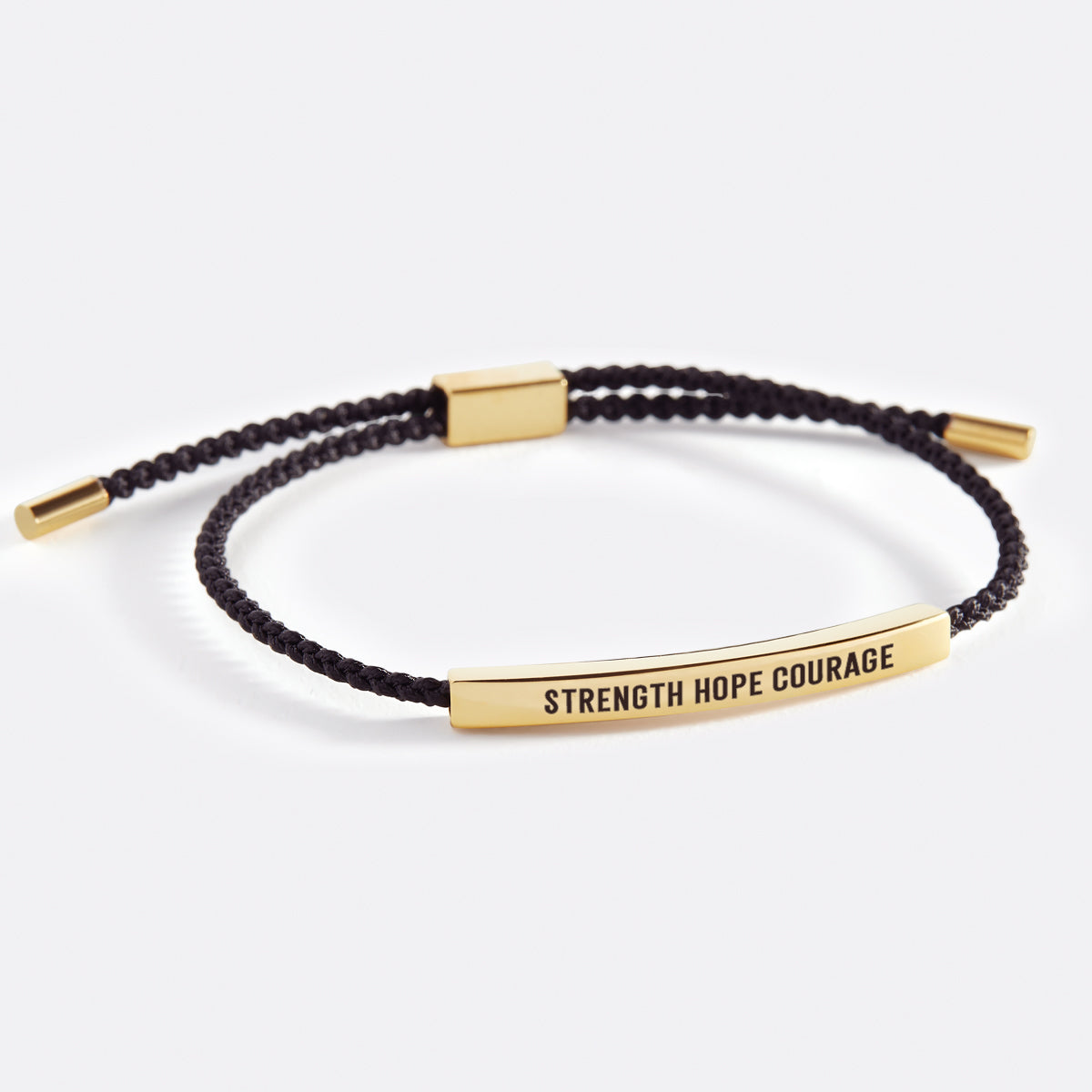 Strength Hope Courage Inspire Bracelet