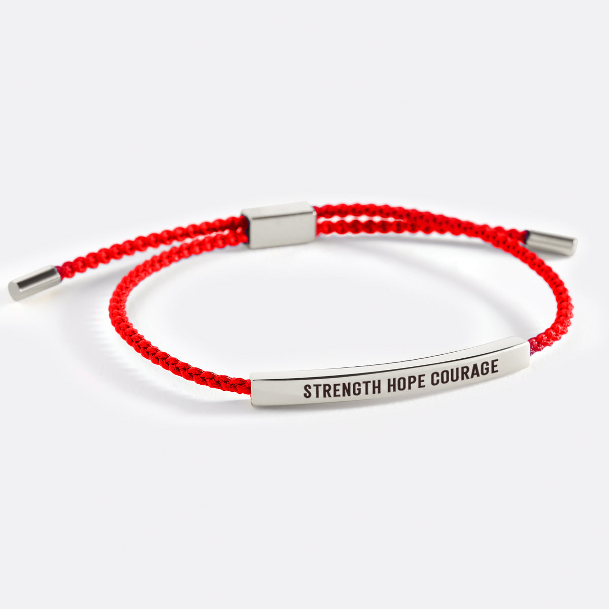 Strength Hope Courage Inspire Bracelet