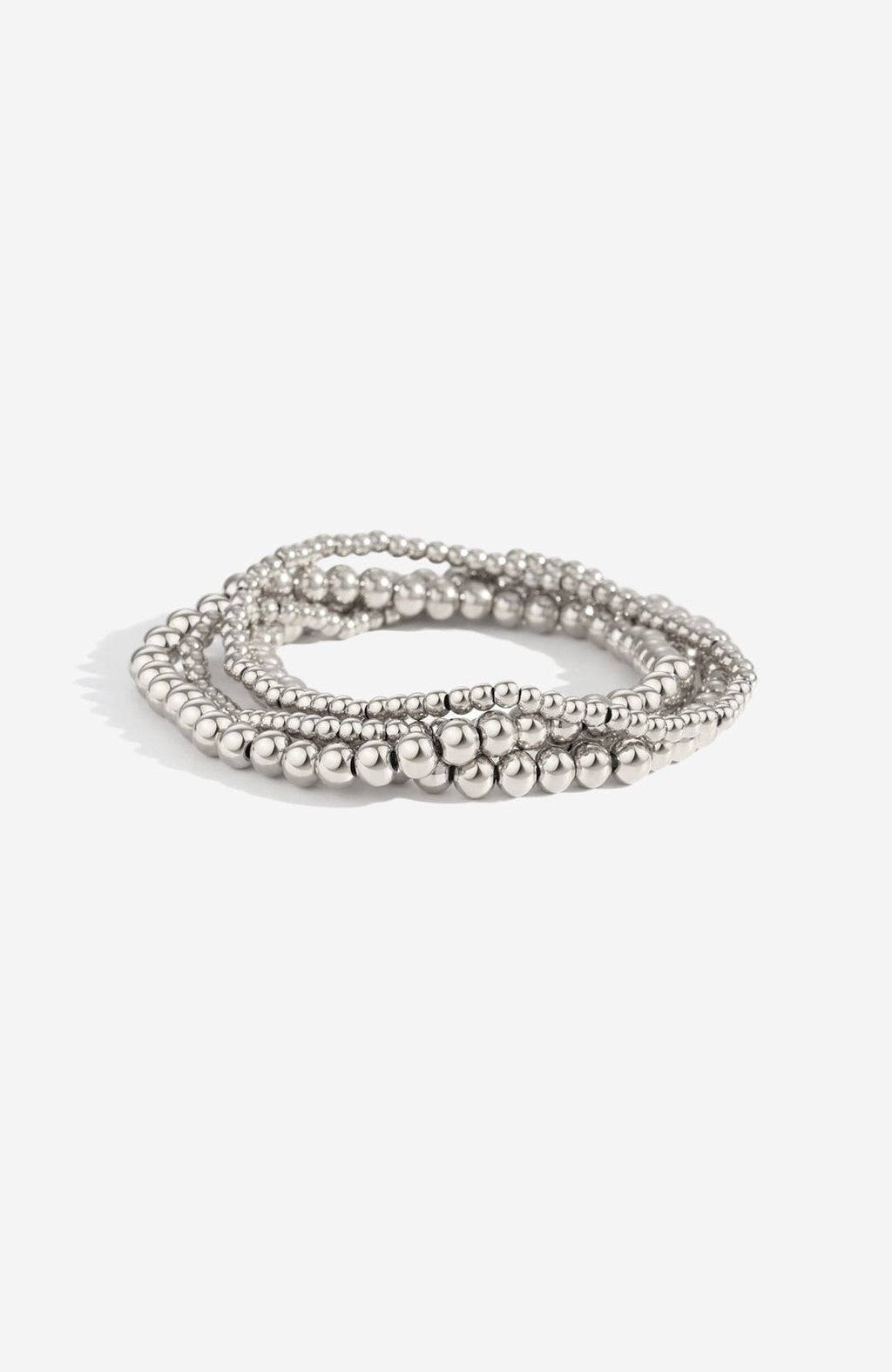 3mm & 5mm Beaded Bracelet Stacking Set