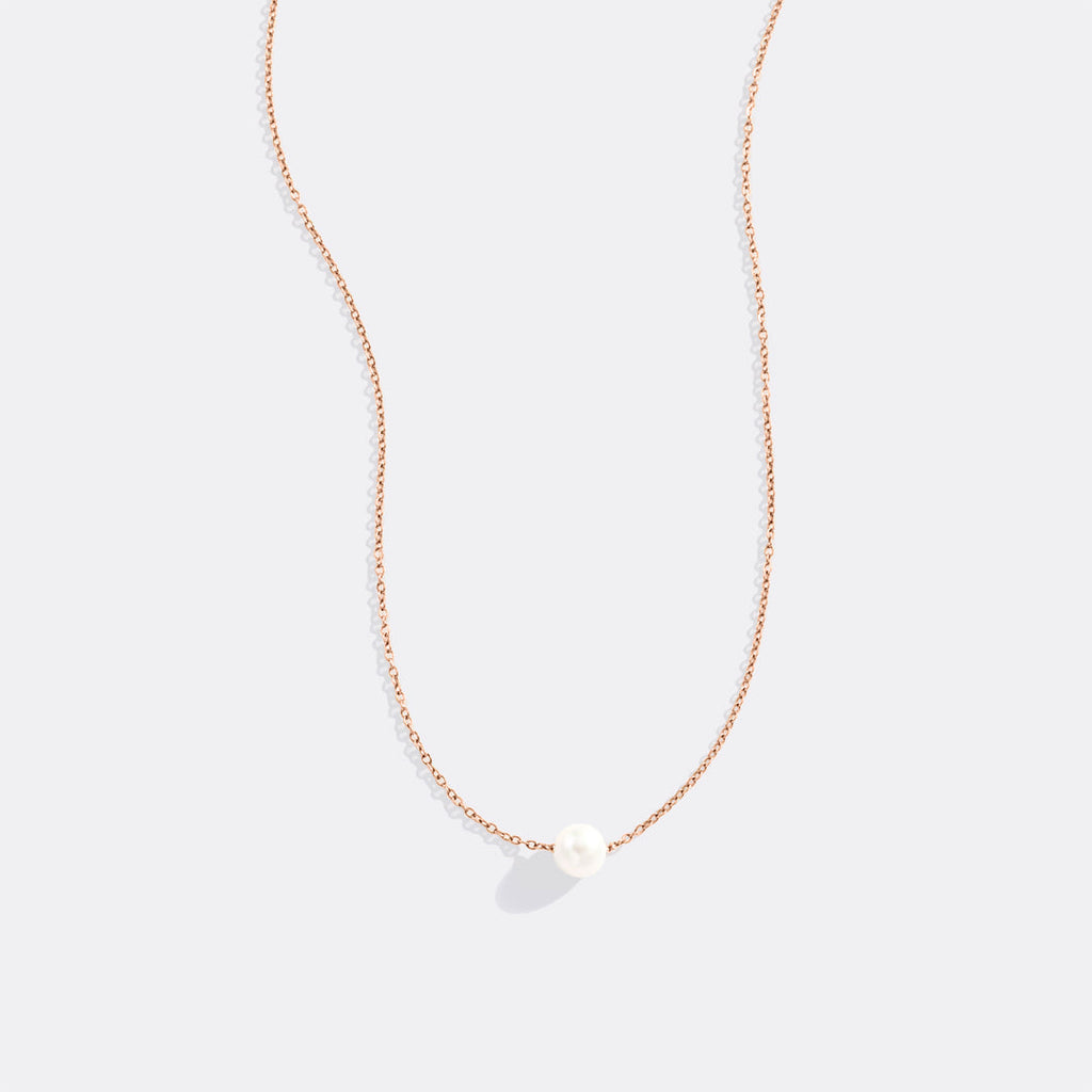 Floating Pearl Necklace
