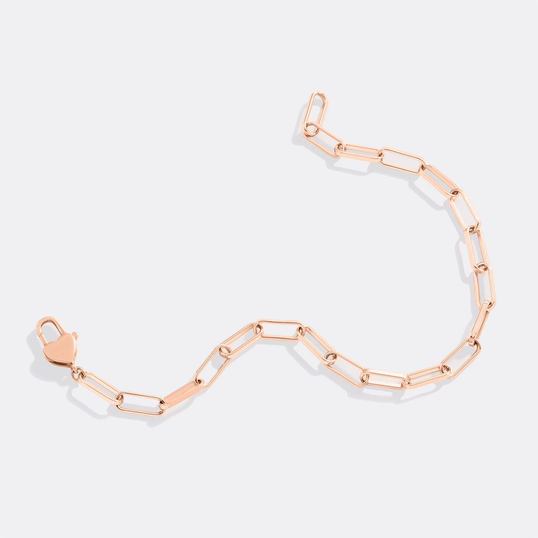 Heart Padlock Bracelet