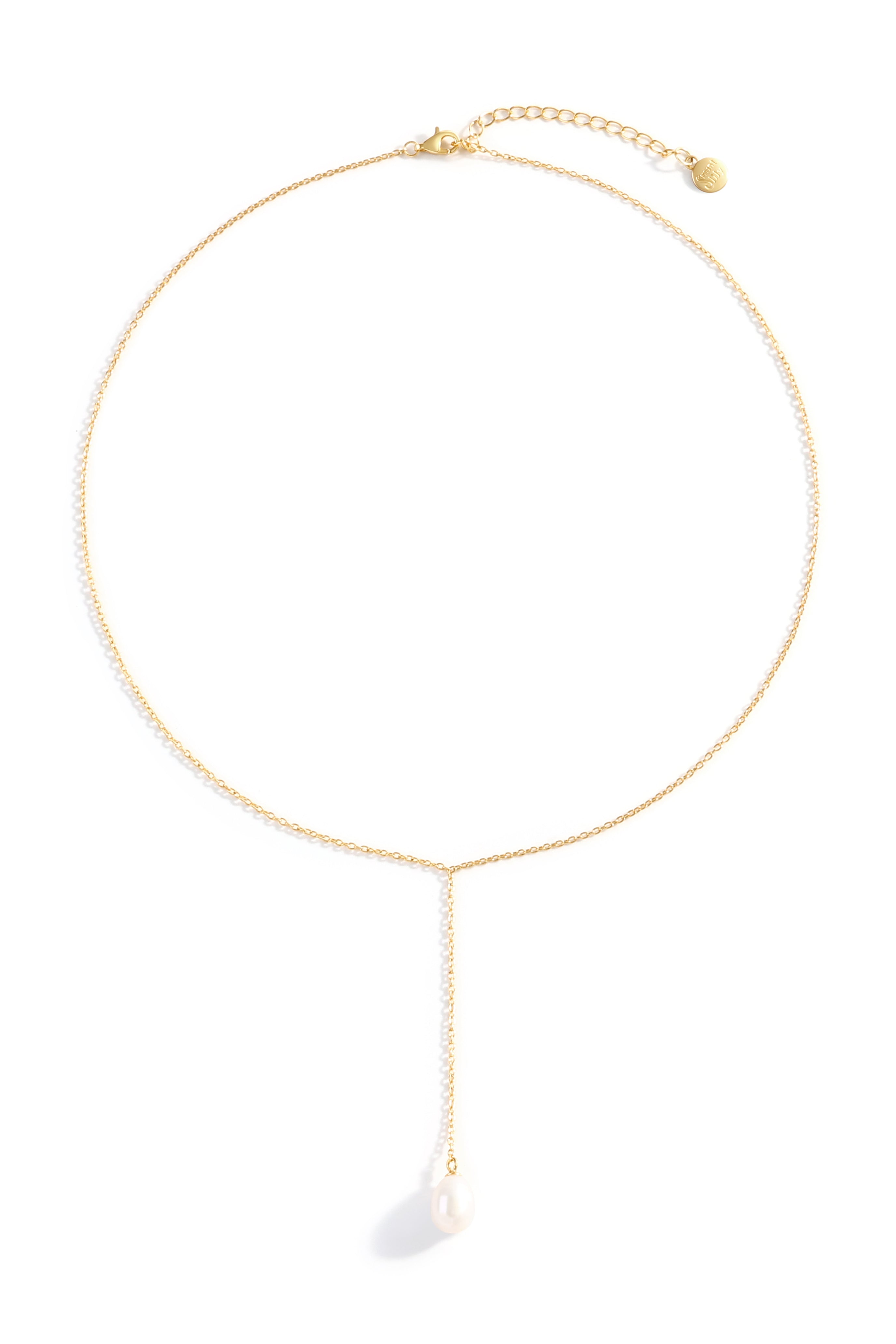 Pearl Lariat Necklace