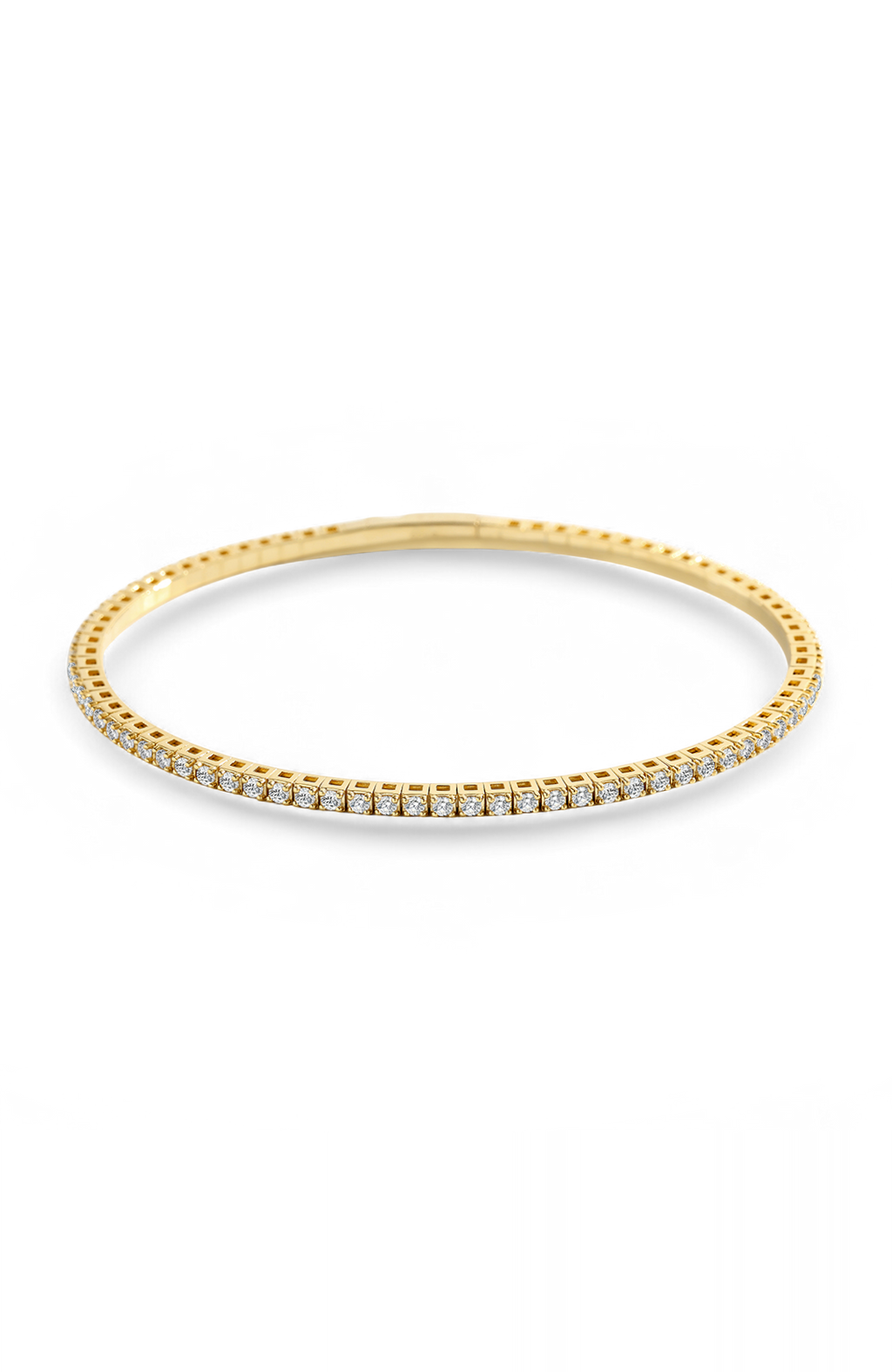 Flexible Diamond Tennis Bracelet