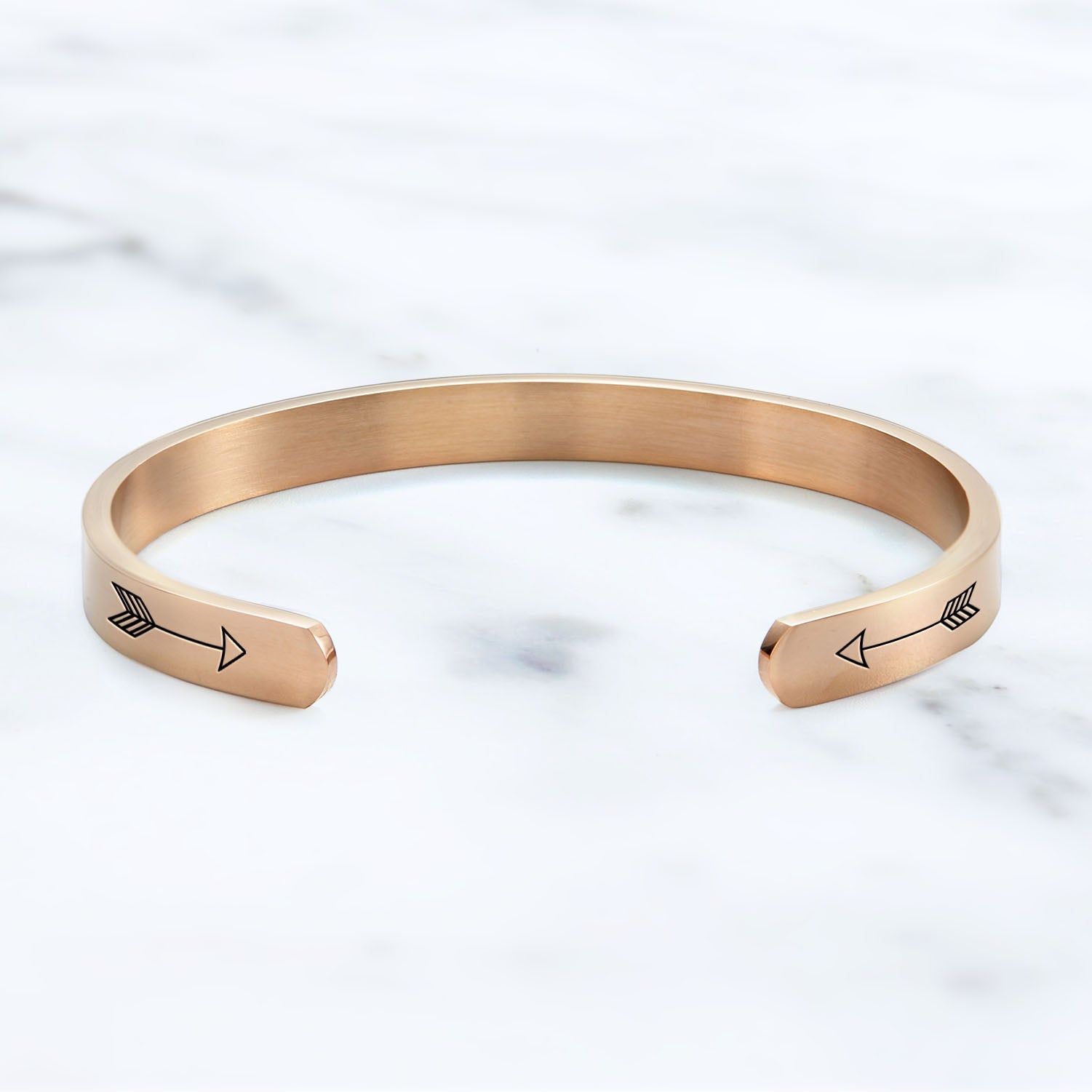 Mama Bear & Her Baby Bears Engraved Cuff Bracelet