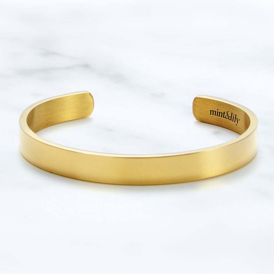 Be Brave. Be Strong. Be Badass. Cuff Bracelet