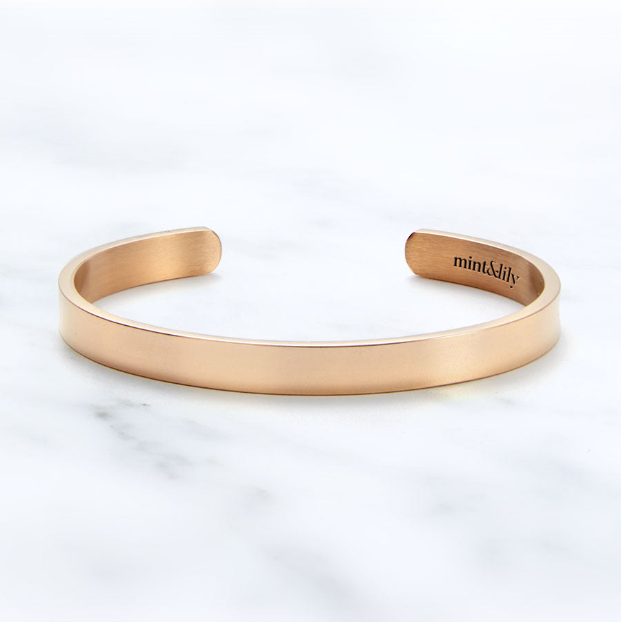 Believe in You Like I Do Cuff Bracelet