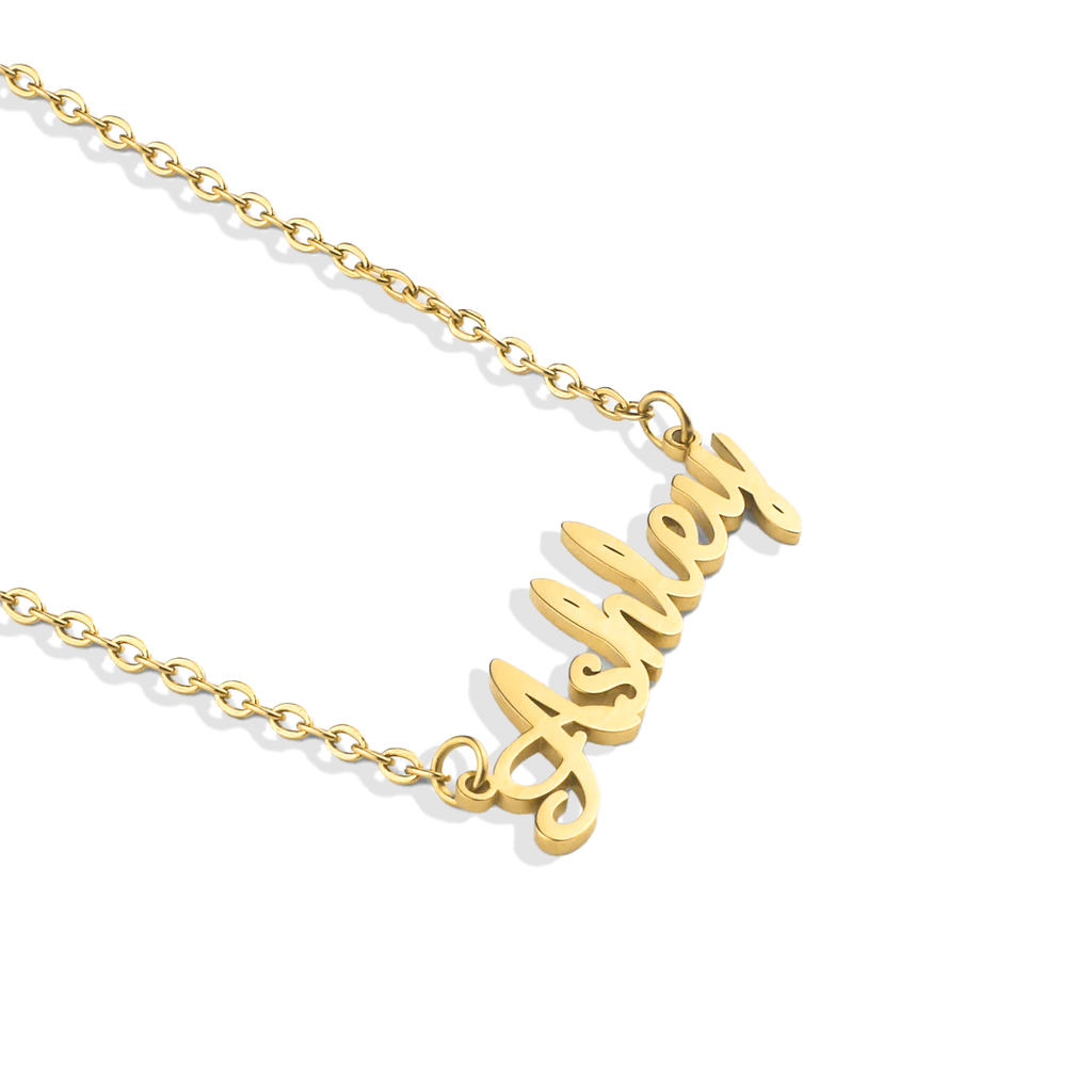 Quill Name Necklace