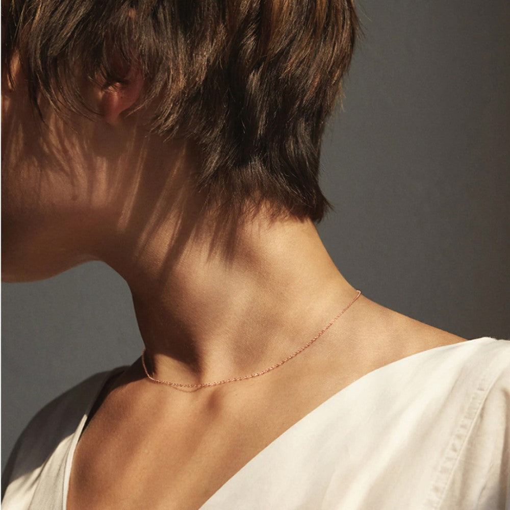 Dainty Cable Chain Necklace