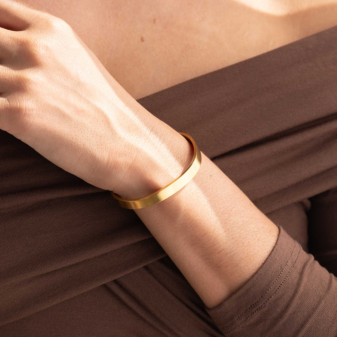 Not Sisters By Blood But Sisters By Heart Cuff Bracelet